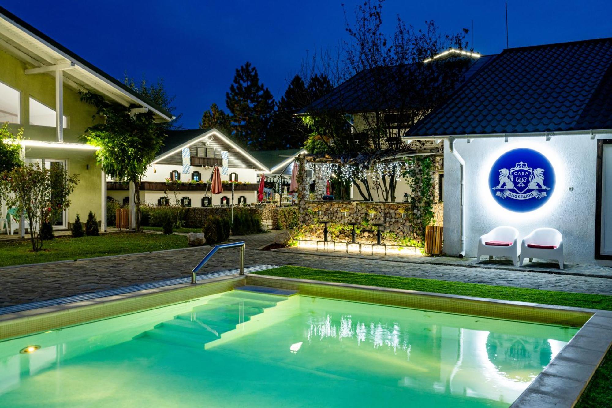 Casa Augsburg Hotel Băneşti Exterior foto